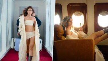 Crew Song ‘Naina’: Kriti Sanon Looks Irresistibly Stunning in the Upcoming Single’s Teaser; Full Track Set to Drop on March 4 (Watch Video)